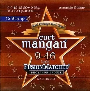 Curt Mangan Pb12 09-46 Phosphor Bronze Quantità Limitata