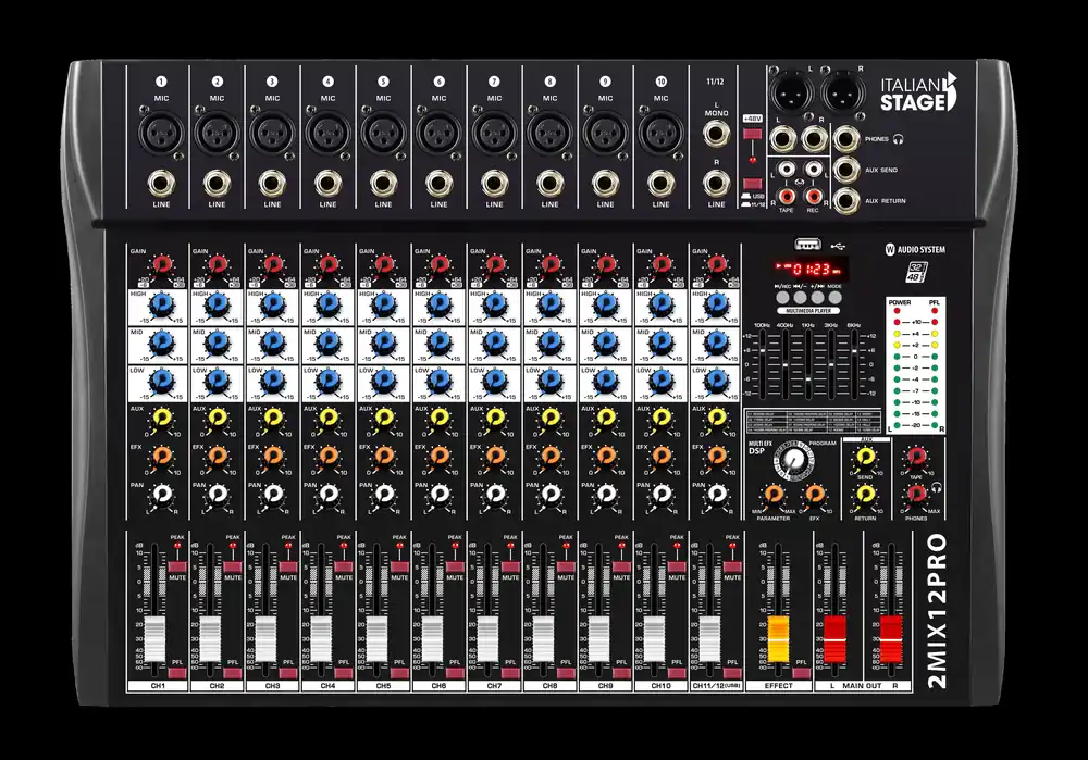 ITALIAN STAGE IS 2MIX12PRO Professionale