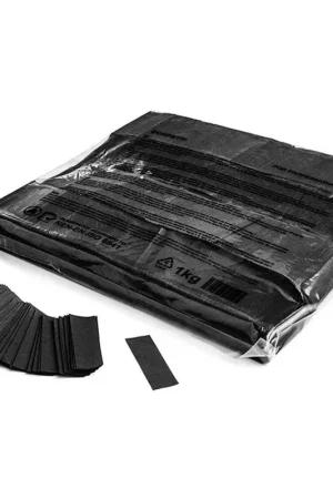Prezzo Ridotto Coriandoli rettangolari 55 x 17 mm - Black
