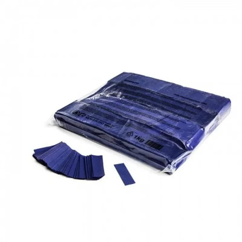 Slowfall confetti rect 55 x 17 mm - Dark Blue Professionale