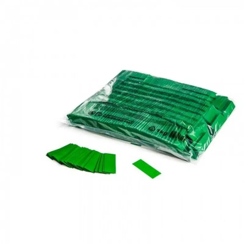 Must-Have Slowfall confetti rect 55 x 17 mm - Dark Green