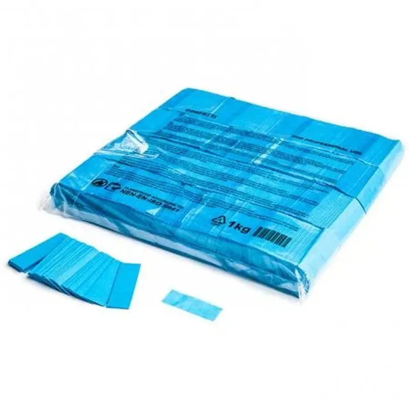 Prezzo Di Fabbrica Slowfall confetti rect 55 x 17 mm - Light Blue