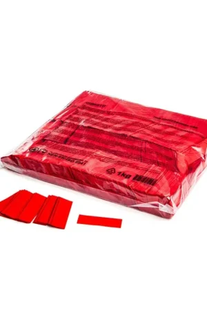 Subito Disponibile Slowfall confetti rect 55 x 17 mm - Red