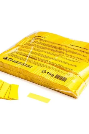 Slowfall confetti rect 55 x 17 mm - Yellow Ultimissimo Modello