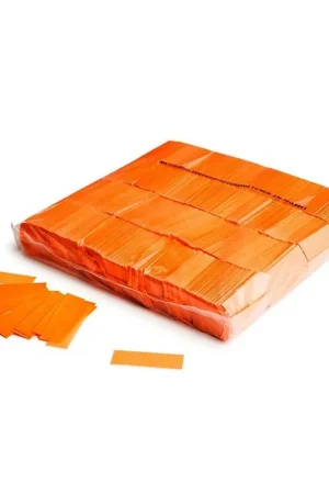 Slowfall UV confetti 55 x 17 mm - Fluo Orange Offerta Del Giorno