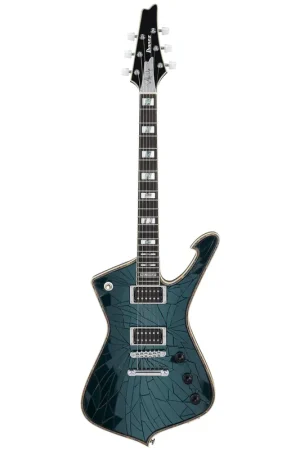 Ibanez PS3CM Paul Stanley Signature Black Cracked Mirror Affare