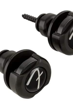 Fender Infinity Strap Locks Black Pagamento Sicuro