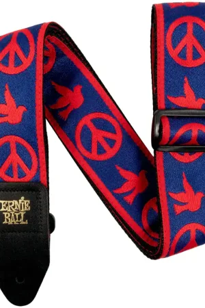 A Buon Prezzo Ernie Ball EB4698 Red and Blue Peace Dove