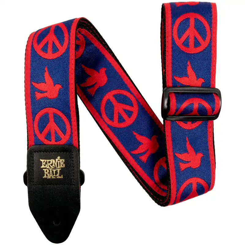 A Buon Prezzo Ernie Ball EB4698 Red and Blue Peace Dove