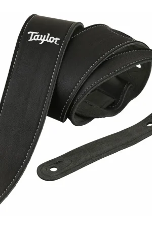 Taylor Strap Black Leather Suede Back Solo Oggi