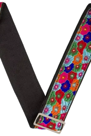 Affare Fender Gitarrengurt Wild Bloom Strap Blue 2"